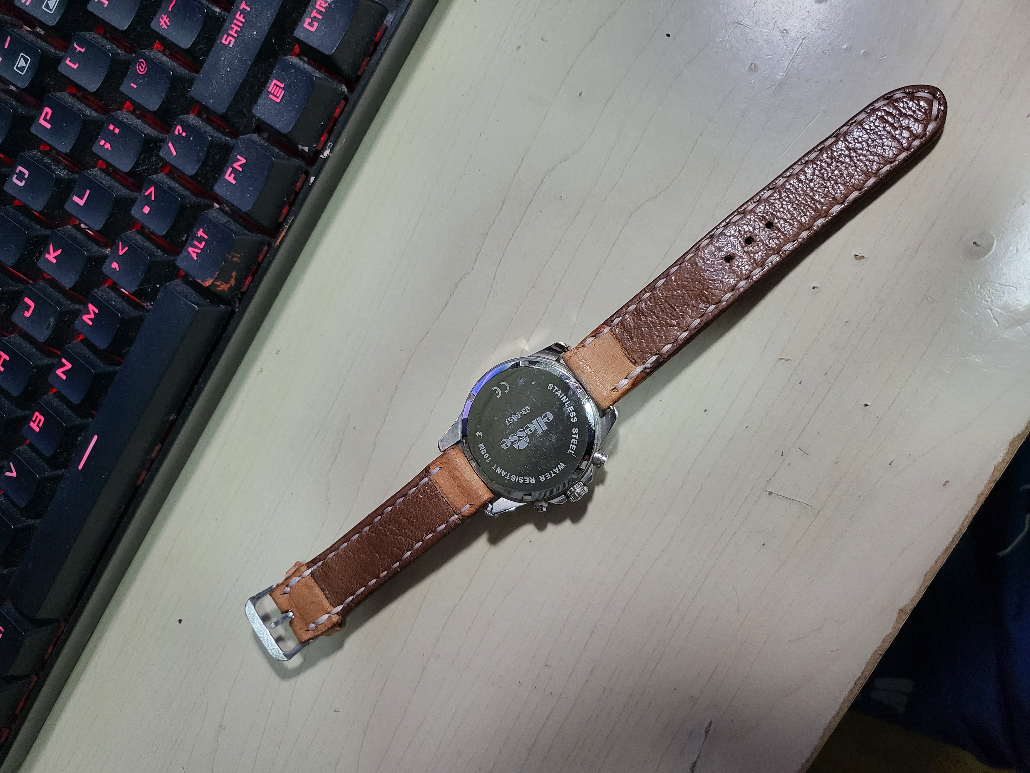 diy leather watch strap 2
